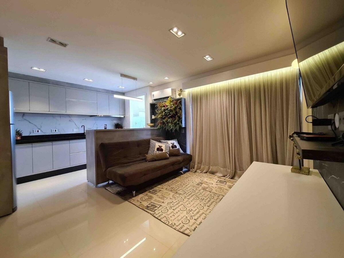 Studio No Centro Gastronomico De Foz Com Vista Para O Rio Parana Apartment Foz do Iguacu Luaran gambar