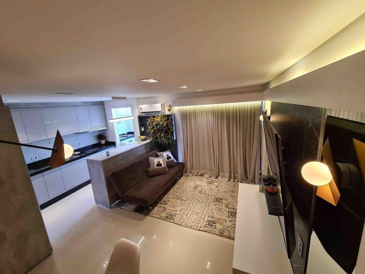Studio No Centro Gastronomico De Foz Com Vista Para O Rio Parana Apartment Foz do Iguacu Luaran gambar