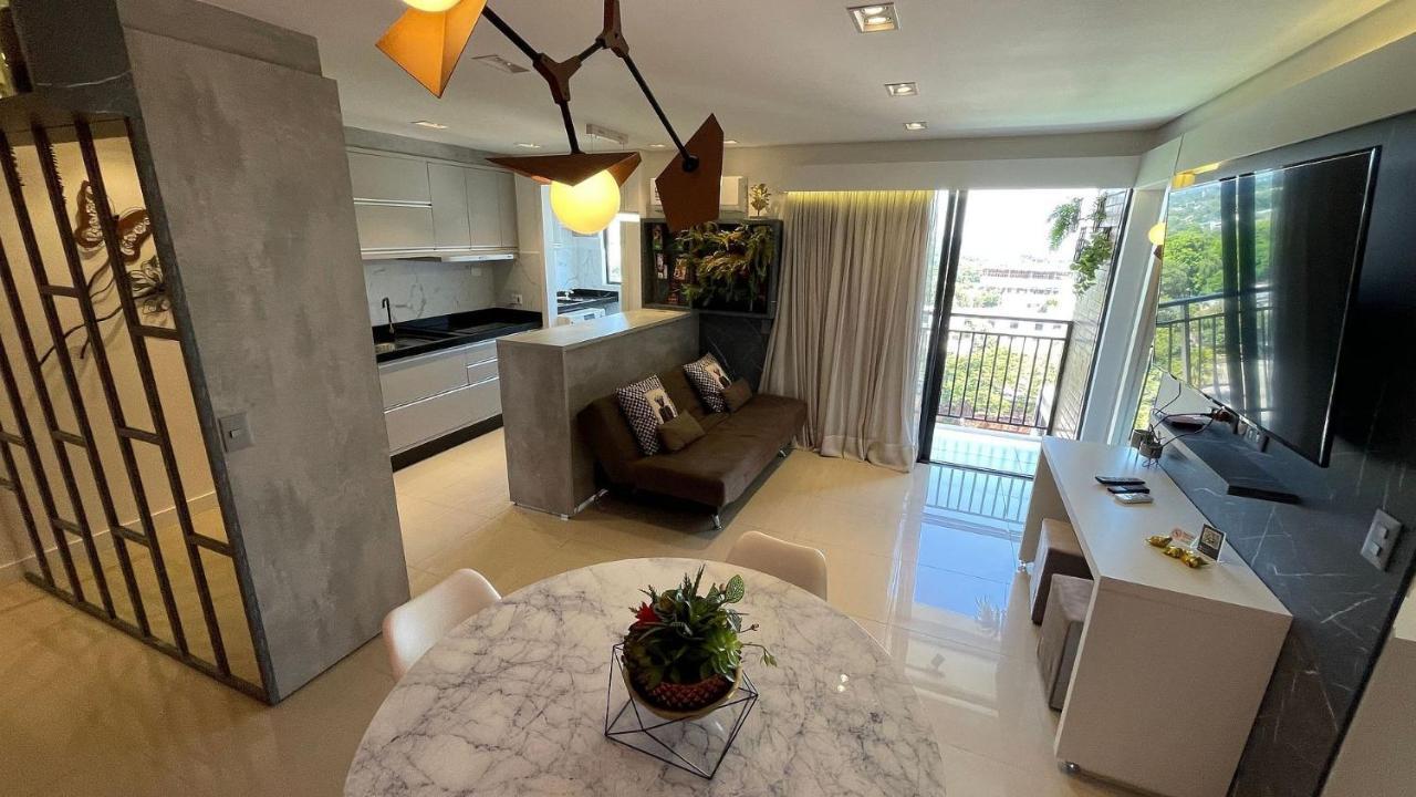 Studio No Centro Gastronomico De Foz Com Vista Para O Rio Parana Apartment Foz do Iguacu Luaran gambar